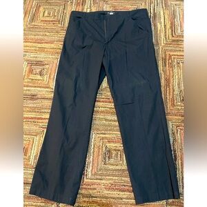 Kenneth Cole Stretch cotton dress Pants Mens 38X32 Black Business Workwear